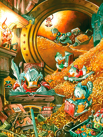 PAPERONE OMAGGIO A CARL BARKS