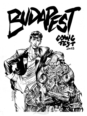 Dylan Dog Budapest comics fest 2015