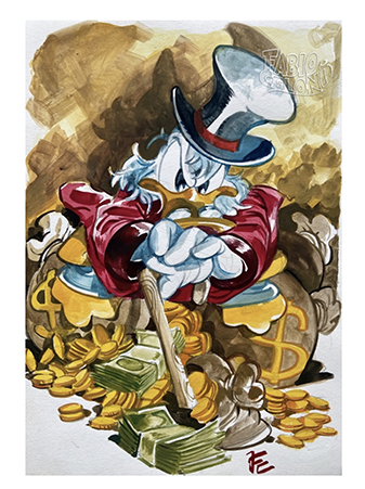 Scrooge and money