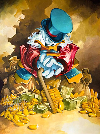 Uncle Scrooge and his money